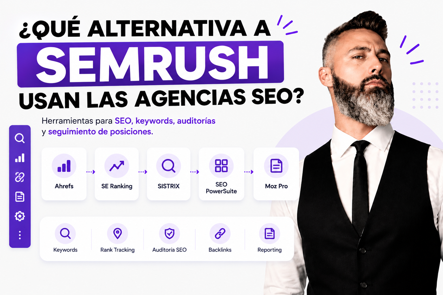 ¿Qué alternativa a Semrush usan las agencias SEO?