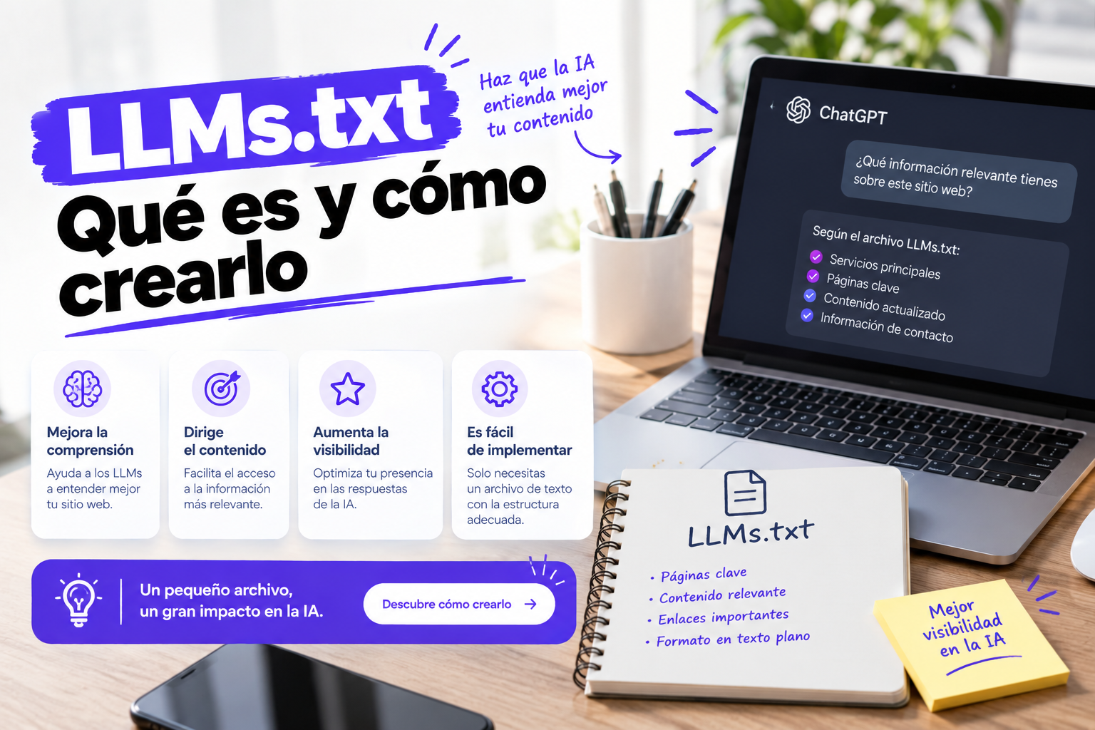 llms.txt: qué es, para qué sirve y cómo crearlo