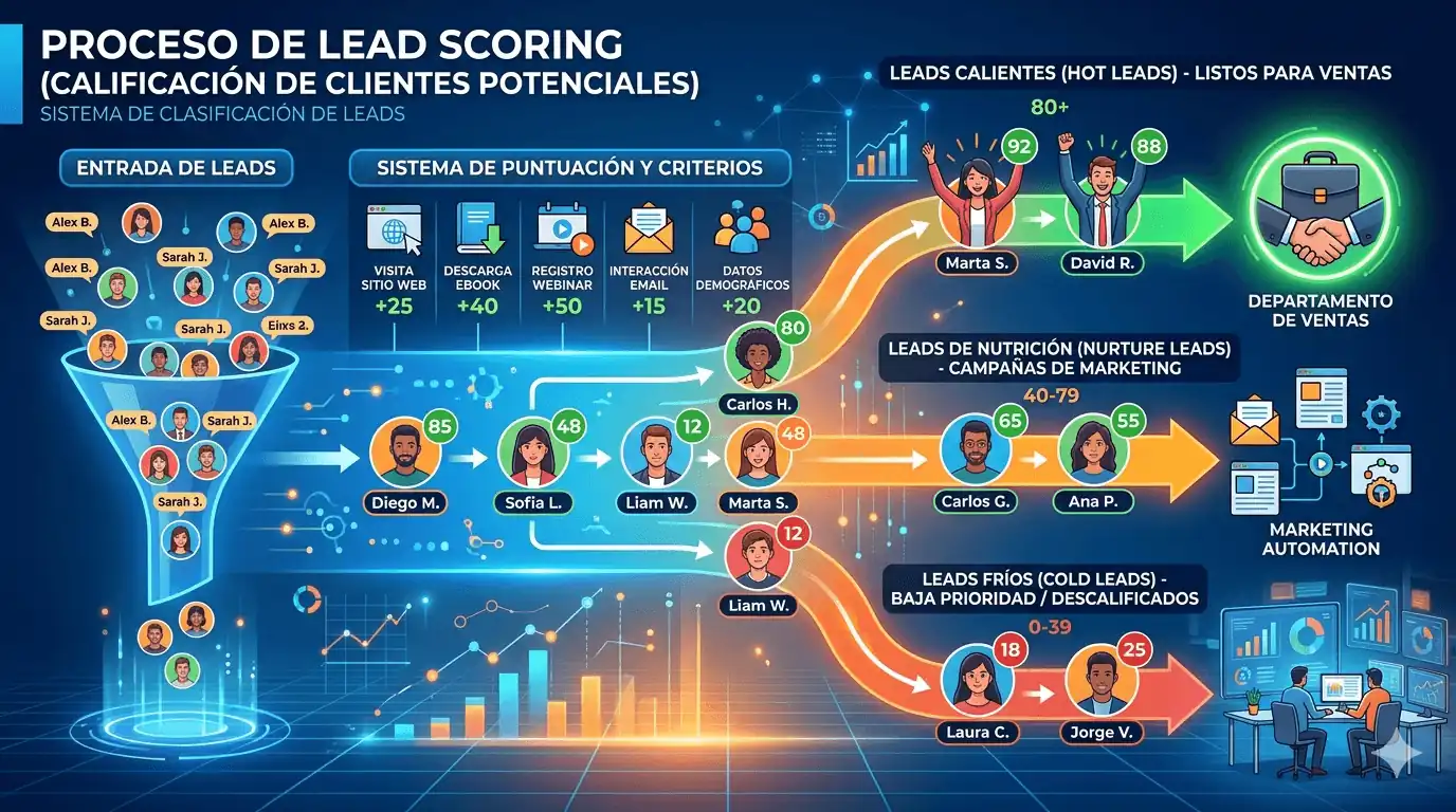 Lead Scoring y Mautic: Cómo cambiar tu pipeline de ventas