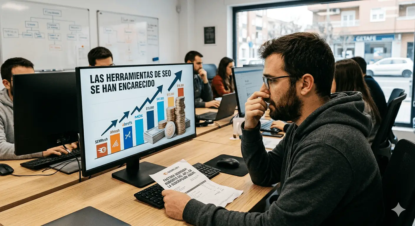 El encarecimiento brutal de las herramientas SEO en los últimos 5 años