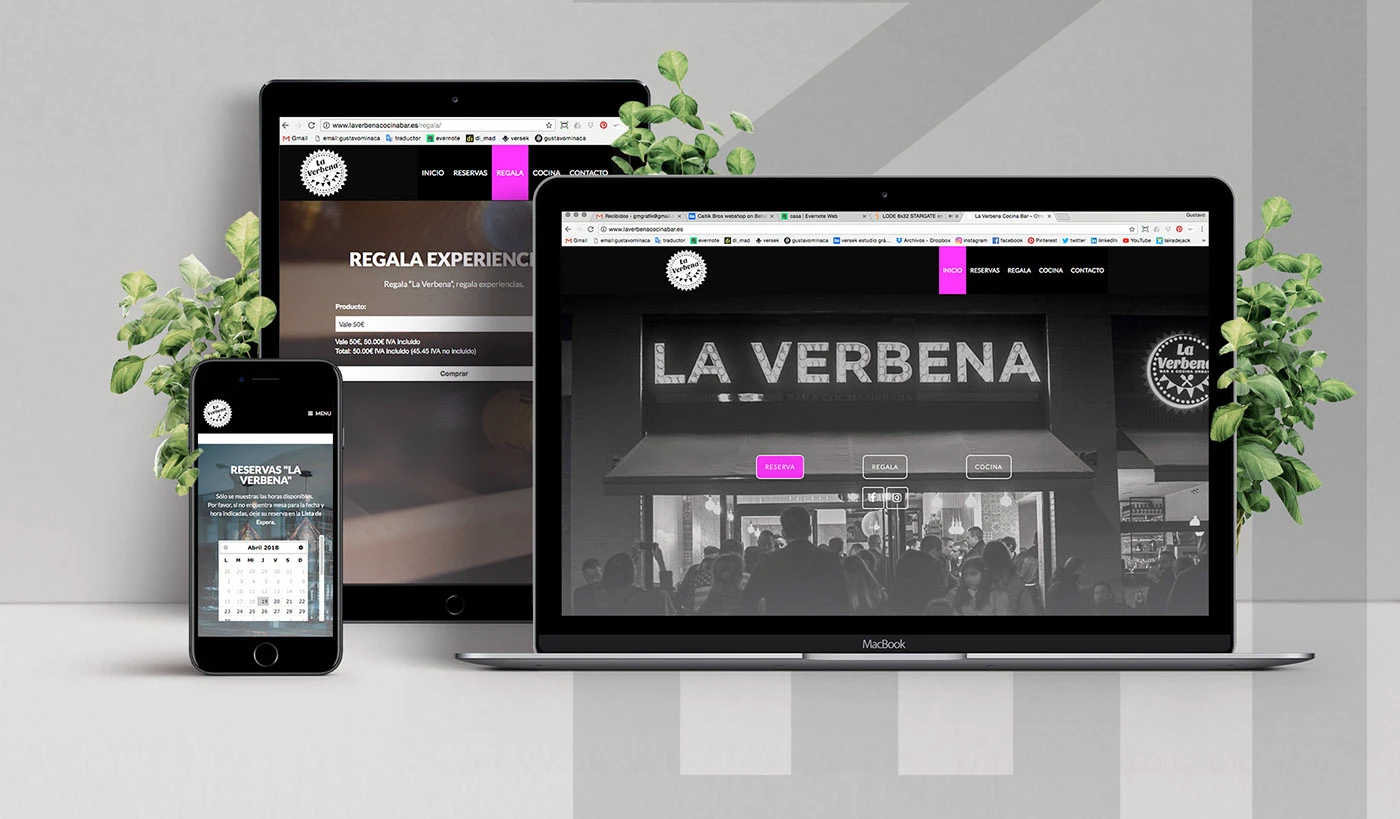 Diseño Web / La Verbena - Imagen 2