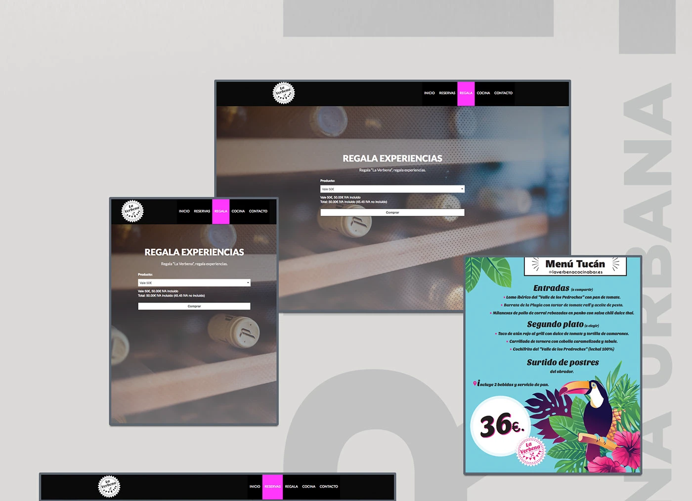 Diseño Web / La Verbena - Imagen 3