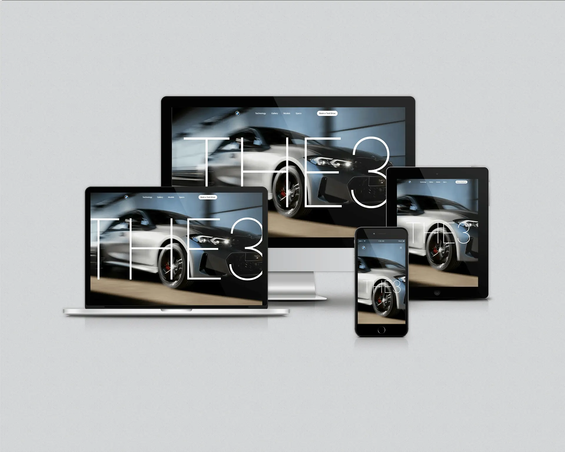 Diseño Web / BMW Series 3 - Imagen 8