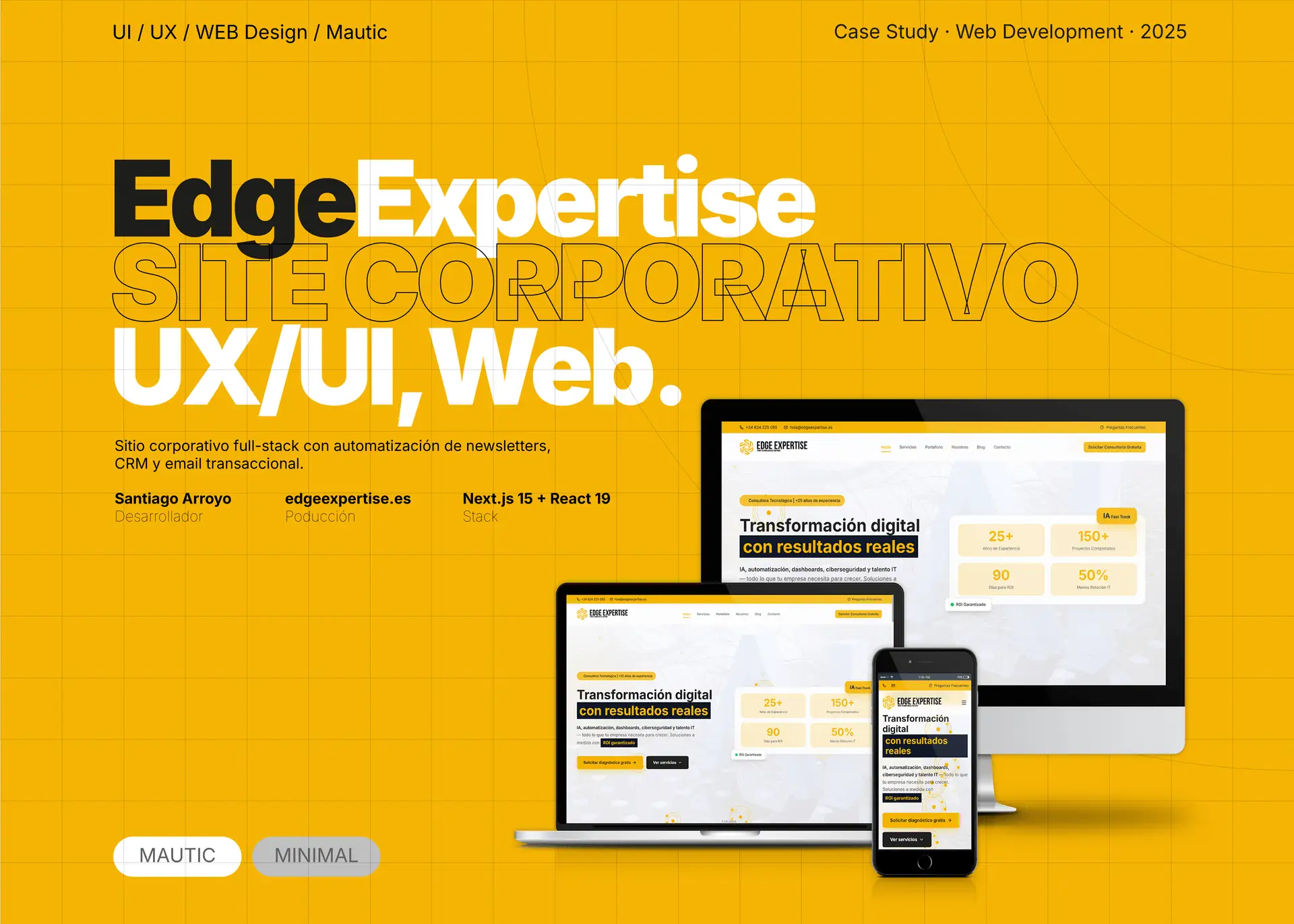 Diseño Web & UX/UI / Edge Expertise