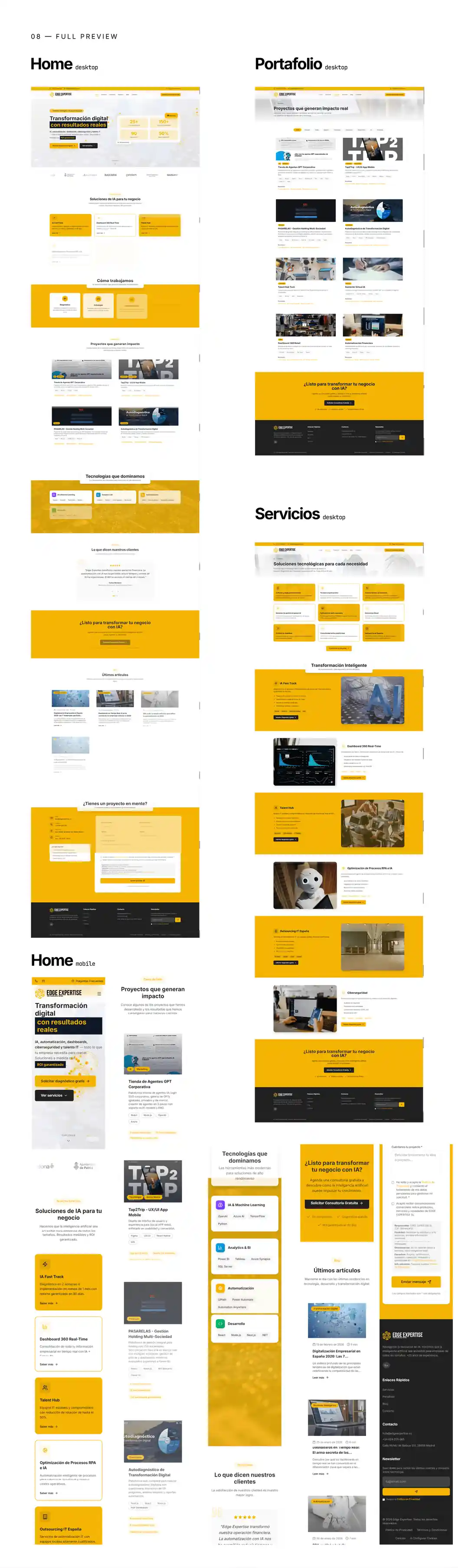 Diseño Web / EDGE EXPERTISE - Imagen 8