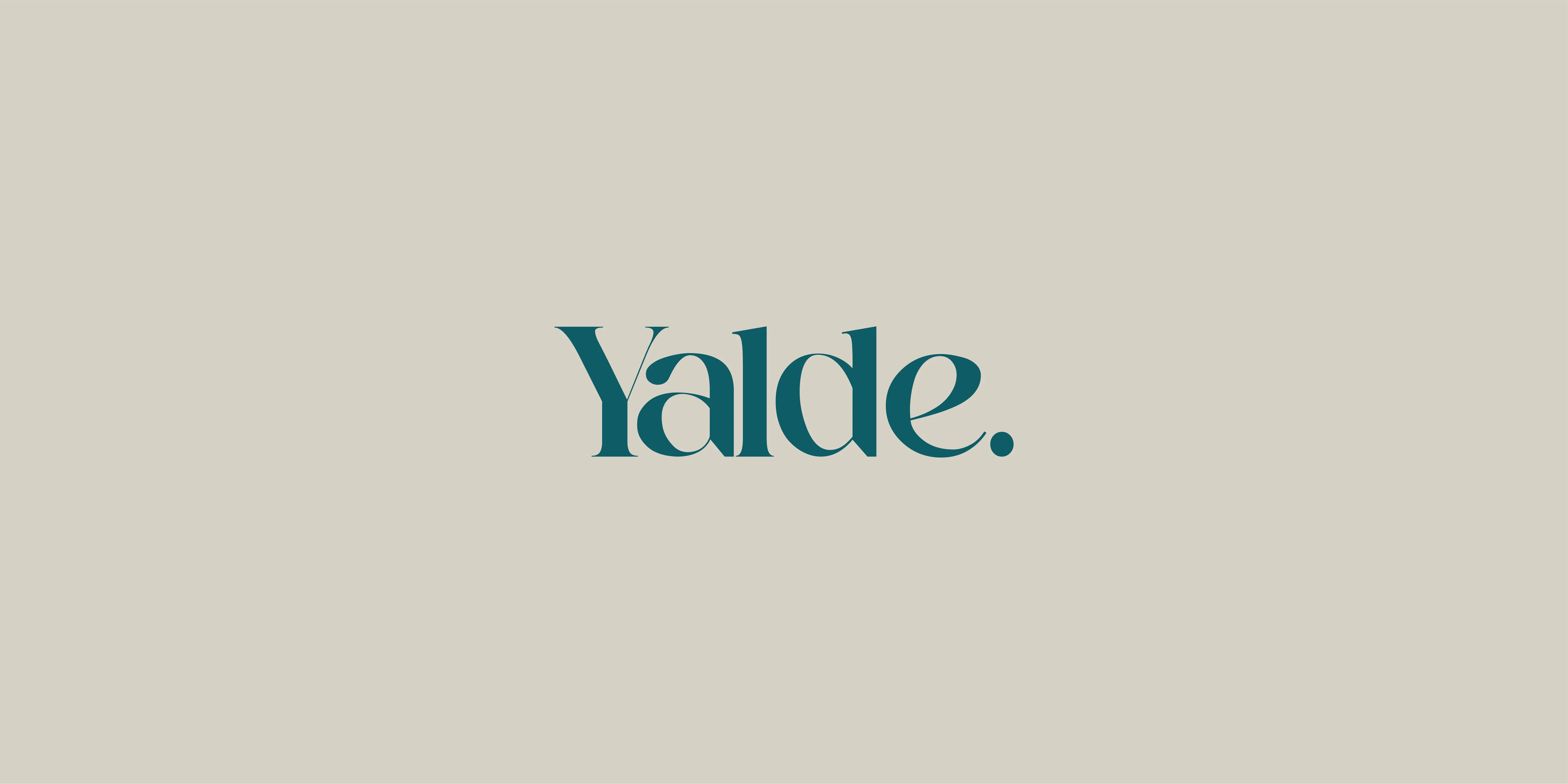 Branding / Editorial Yalde